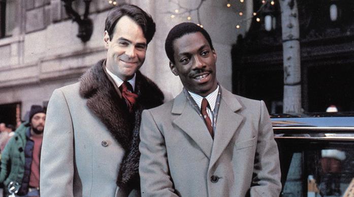 Una Poltrona per Due Dan Aykroyd ed Eddie Murphy