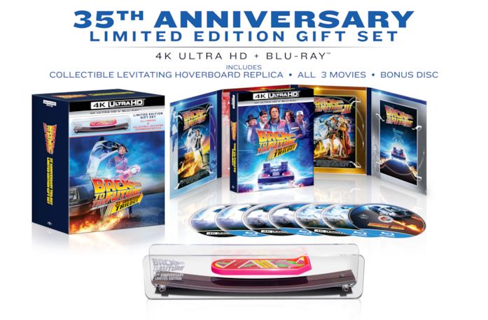Arriva la Back to the future: The Ultimate Trilogy, disponibile per la prima volta in 4K Un'immagine della Gift Edition della Back to the future Trilogy