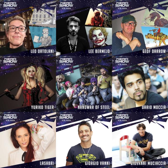 Gli ospiti principali del Nerd Show di Bologna Ecco chi incontrare al Nerd Show di Bologna