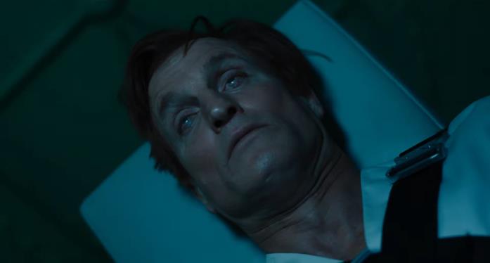 Woody Harrelson è Kletus Casady/Carnage in Venom - La furia di Carnage Kletus Casady (Woody Harrelson) poco prima di trasformarsi in Carnage