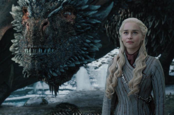 Primo piano di Daenerys Targaryen