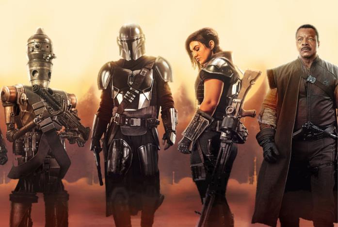 I protagonisti della prima stagione di The Mandalorian