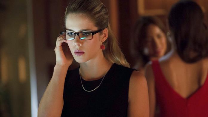 L'attrice Emily Bett Rickards