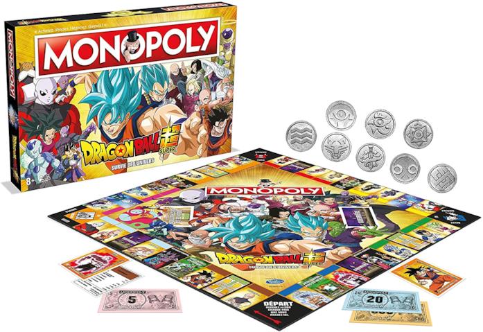 Dragon Ball Super gioco Monopoli Monopoli personaggi Dragon Ball