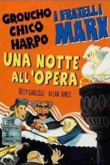 Poster Una notte all'opera