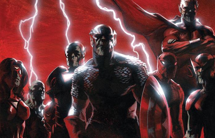 Secret Invasion e tutte le più importanti storie degli Skrull Dettaglio della cover di Secret Invasion #1