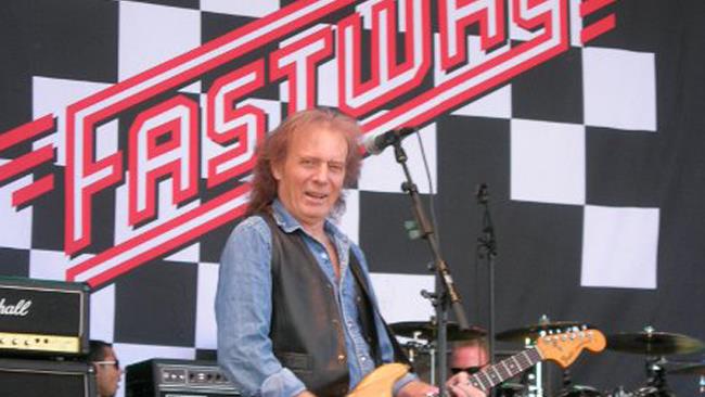 Eddie Clarke con i Fastway Eddie Clarke, ai tempi dei Fastway