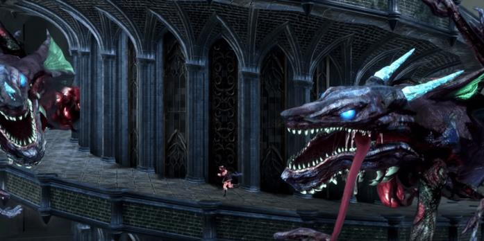 Bloodstained Boss Fight Bloodstained boss due draghi