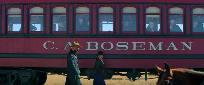 The Harder They Fall: le easter egg del film Un vagone di un treno