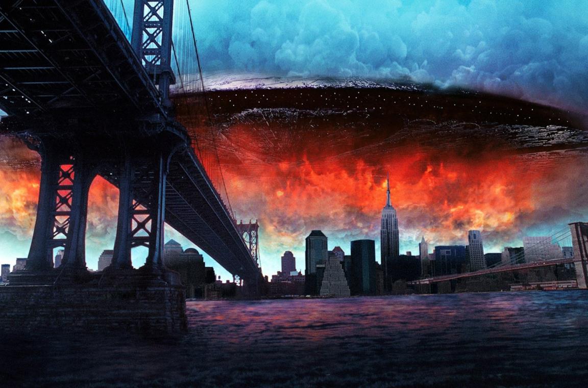 Una scena tratta da Independence Day