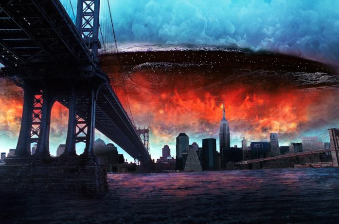 Una scena tratta da Independence Day