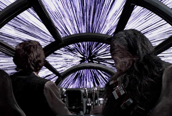 L'interno del Millennium Falcon