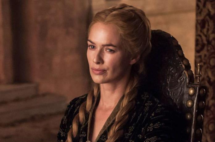 Lena Headey nel ruolo di Cersei Lannister in Game of Thrones