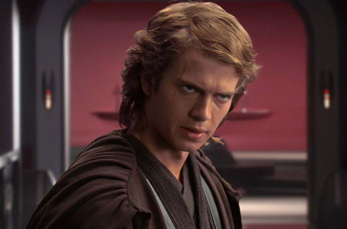 Hayden Christensen nei panni di Anakin Skywalker