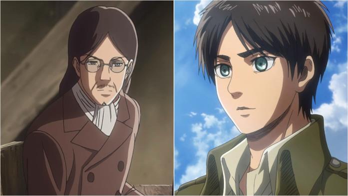 Attacco dei Giganti Grisha e Eren Grisha e Eren Yeager