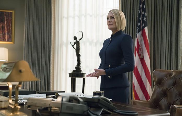 Hous of Cards: Robin Wright è Claire Underwood Hous of Cards: Claire Underwood