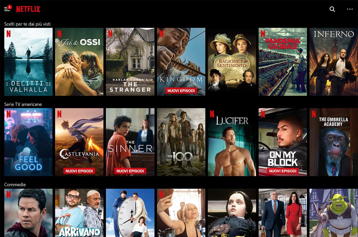 Home di Netflix