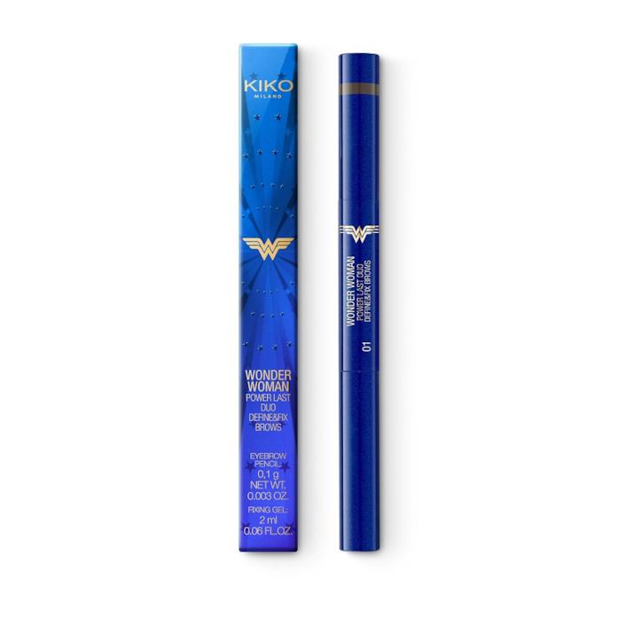 Gli occhi di Wonder Woman con Power Last Duo Define & Fix Brows Power Last Duo Define & Fix Brows