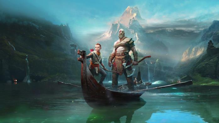 Kratos e il figlio Atreus in God of War