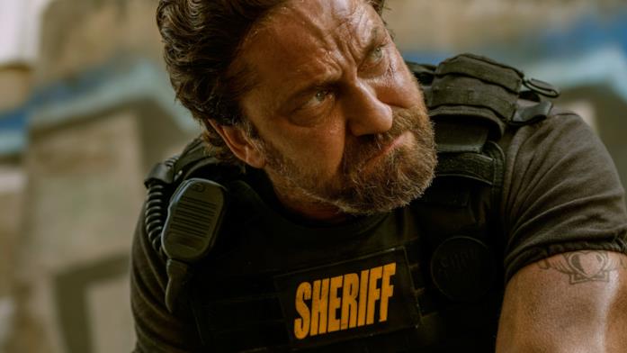 Gerard Butler è Nick "Big Nick" O'Brien nel film Nella tana dei lupi