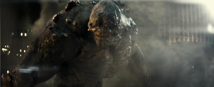 Doomsday: mostro che rappresenta furia, rabbia e odio Mezzobusto di Doomsday creato in CGI sulle movenze di Robin Atkin Downes