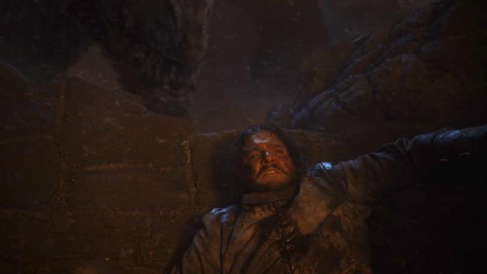 No, Jon non ha aiutato Arya a uccidere il Re della Notte Kit Harington in Game of Thrones 8x03