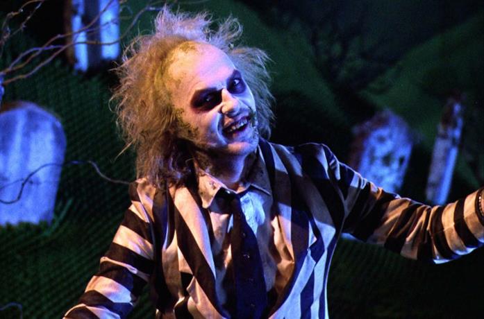Michael Keaton nei panni di Beetlejuice