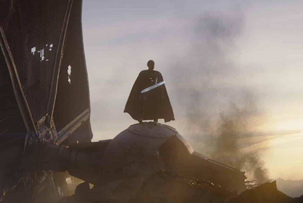 Giancarlo Esposito in un scena di The Mandalorian