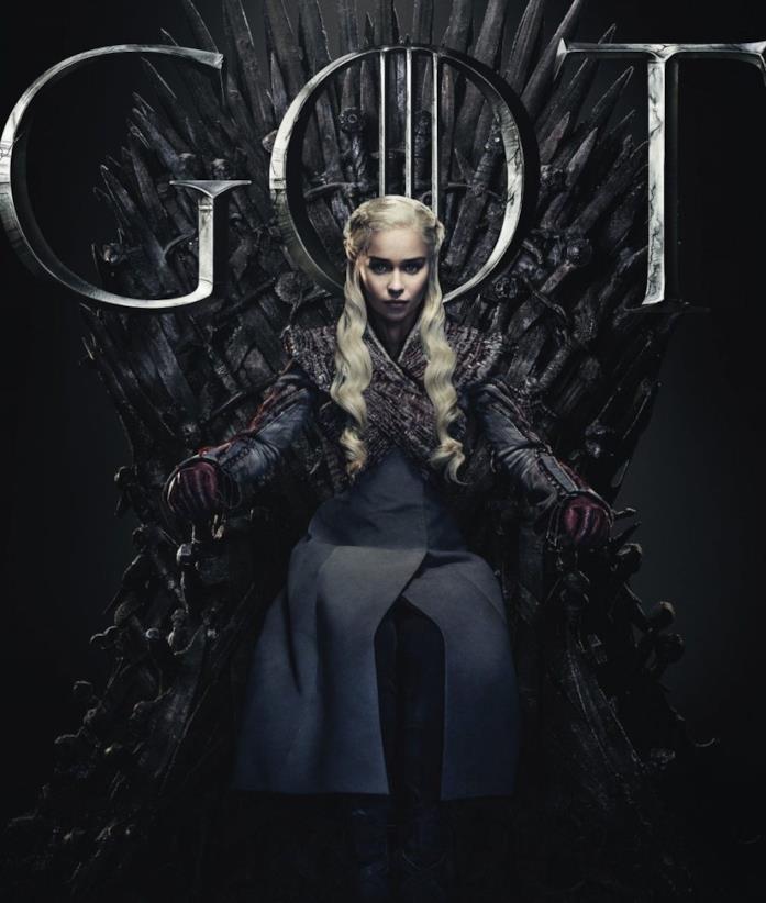 Game of Thrones 8 e il viaggio di Daenerys: siamo al cospetto della Mad Queen? Emilia Clarke in un poster promozionale di Game of Thrones 8