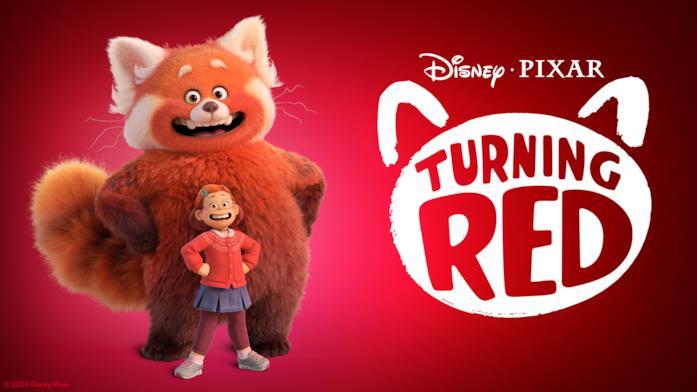 Turning Red Il poster di Turning Red