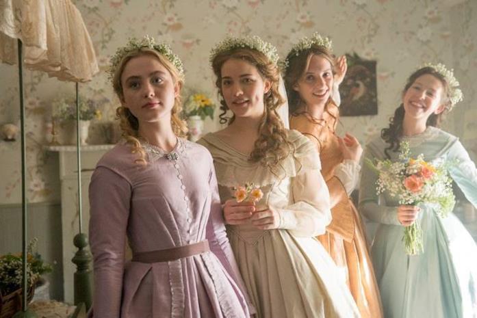 Little Women Le sorelle vestite eleganti in Little Women