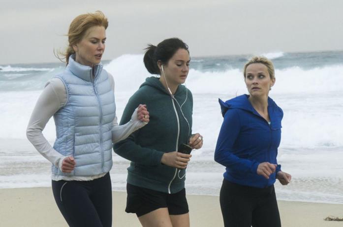 Big Little Lies Le protagoniste di Big Little Lies corrono sulla spiaggia