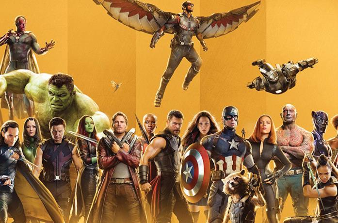 Gli eroi Marvel sulla copertina del libro pubblicato in occasione dei 10 anni dei Marvel Studios