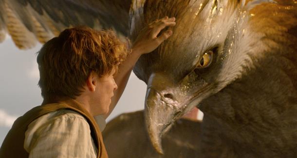 Newt Scamander e Frank in Animali Fantastici e Dove Trovarli
