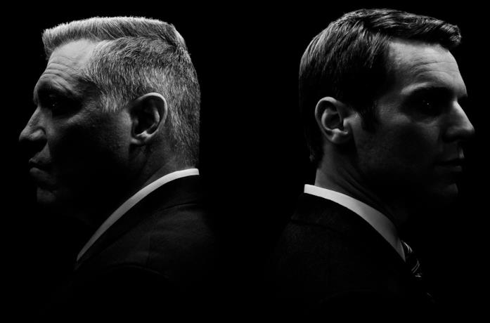 I protagonisti di Mindhunter, gli agenti Bill Tench e Holden Ford