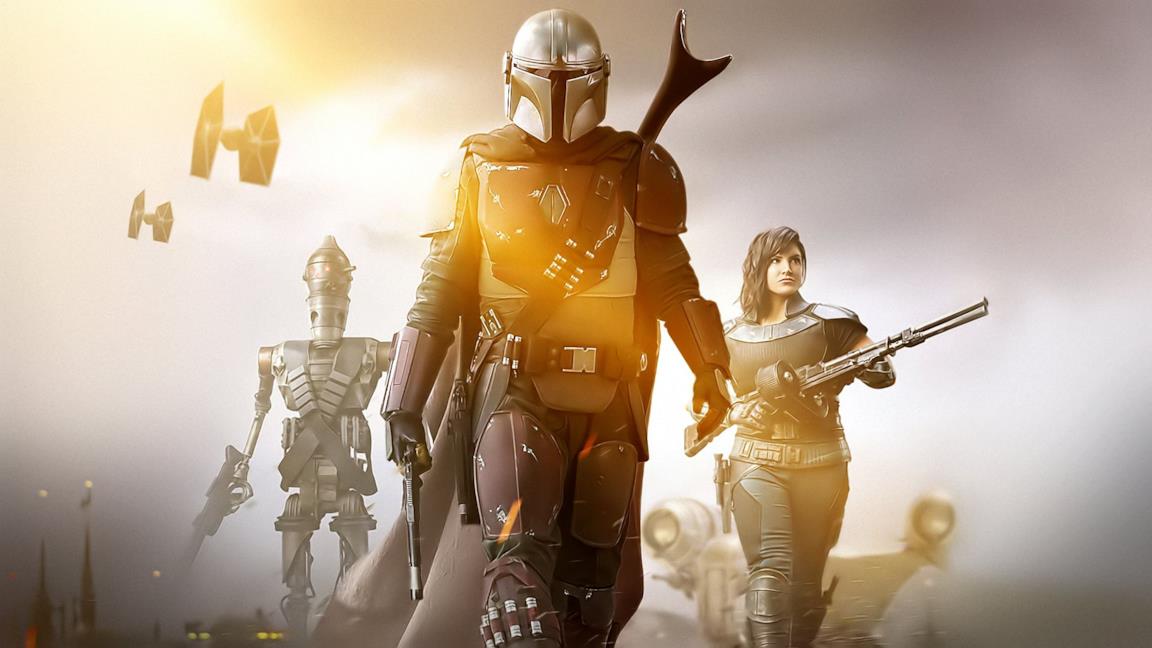 Un'immagine dalla prima stagione di The Mandalorian