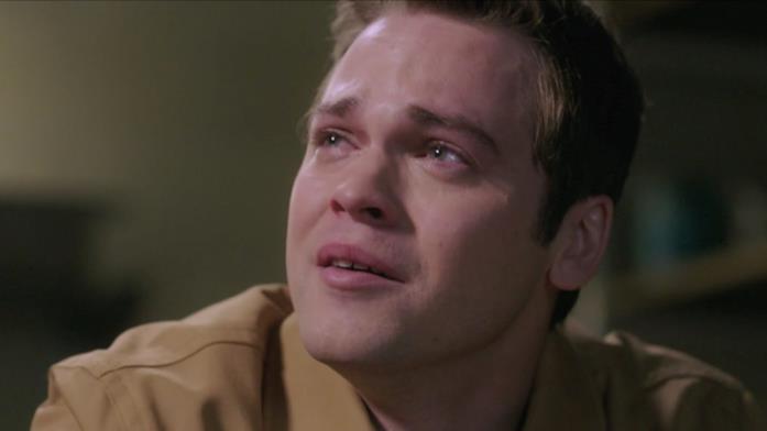 Alexander Calvert nei panni di Jack in Supernatural Primo piano di Alexander Calvert