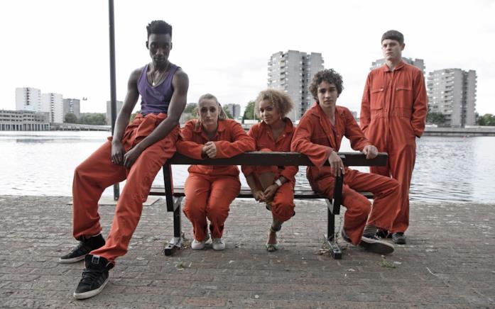 I protagonisti inglesi di Misfits