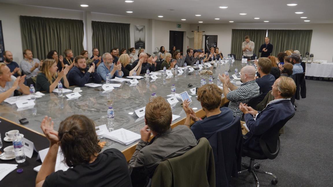 Il cast di Game of Thrones alla lettura della stagione finale