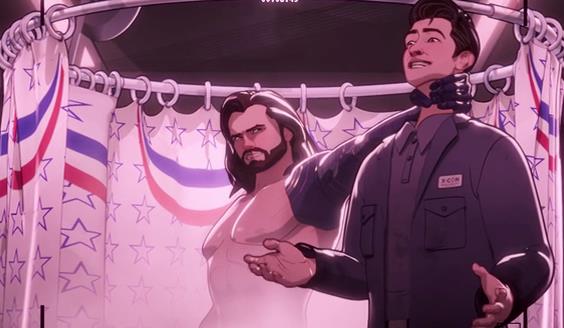 Bucky interrotto sotto la doccia nel quinto episodio di What if... ? Il braccio di Bucky è waterproof, ce lo assicura il quinto episodio di What if... ?