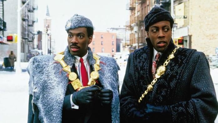 Akeem e Semmi in giro per l'America ne Il principe cerca moglie Eddie Murphy e Arsenio Hall ne Il principe cerca moglie
