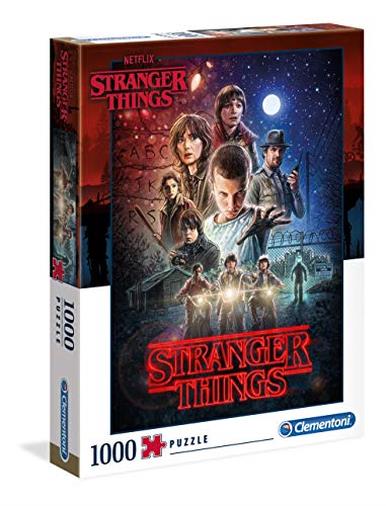 Clementoni - 39542 - Puzzle Stranger Things - 1000 Pezzi - Made In Italy - Puzzle Adulti Netflix