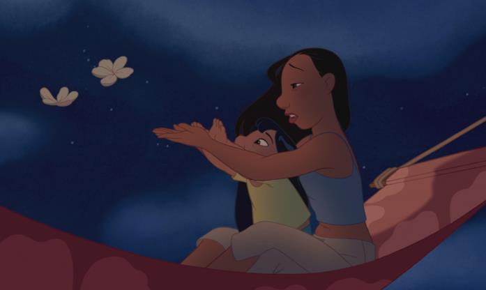 Zenimation: un'esperienza sensoriale in streaming su Disney+ Una scena del film Lilo & Stitch