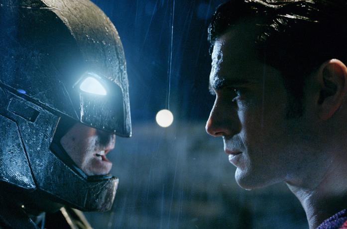 Un'immagine di Batman e Superman in Dawn of Justice