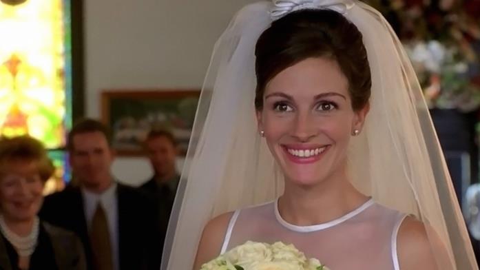 Julia Roberts in abito da sposa per Se scappi, ti sposo