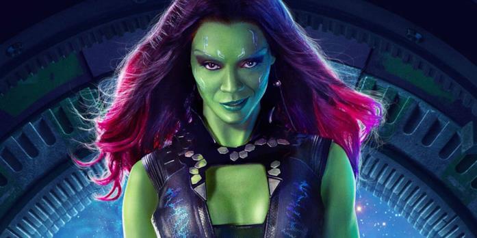 Gamora di Zoe Saldana Il personaggio di Guardiani della Galassia Gamora