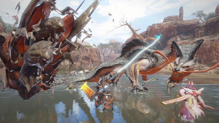 Monster Hunter Rise nuovi mostri Insetto filo caccia