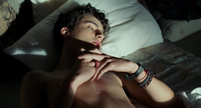 Timothèe Chalamet Timothèe Chalamet in una scena del film