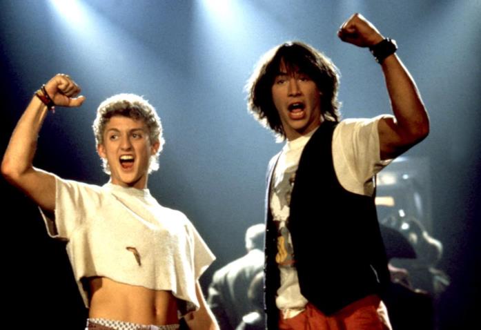 Keanu Reeves e Alex Winter