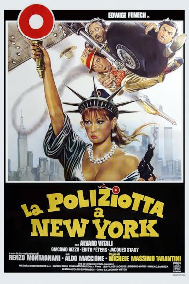 Poster La poliziotta a New York